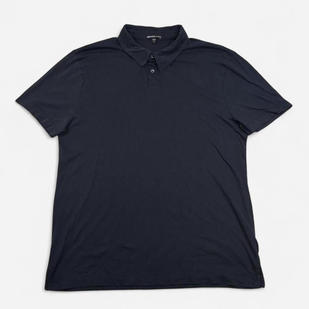 James perse cotton polo shirt